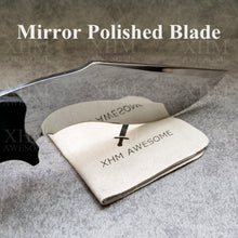 Load image into Gallery viewer, XHM Awesome Fixed Blade Knife Kukri, Full Tang 9Cr18Mov Steel Machete, G10 Handle, Adjustable Kydex Sheath, for Hunting, Outdoor Survival, Camping