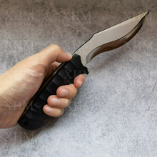 Load image into Gallery viewer, XHM Awesome Fixed Blade Knife Kukri, Full Tang 9Cr18Mov Steel Machete, G10 Handle, Adjustable Kydex Sheath, for Hunting, Outdoor Survival, Camping