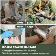 Load image into Gallery viewer, 2 Pack 6-Inch Medicare Israeli Bandage Trauma Dressing - Essential First Aid for Emergency Wounds