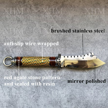 Load image into Gallery viewer, Tactical Bowie Knife Outdoor Survival Army Fixed Blade Hunting Knives Collection