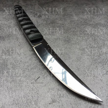 Load image into Gallery viewer, XHM 9.6&#39;&#39; Fixed Blade Knife Tactical Tanto Hunting Katana Bayonet Ninja Knives